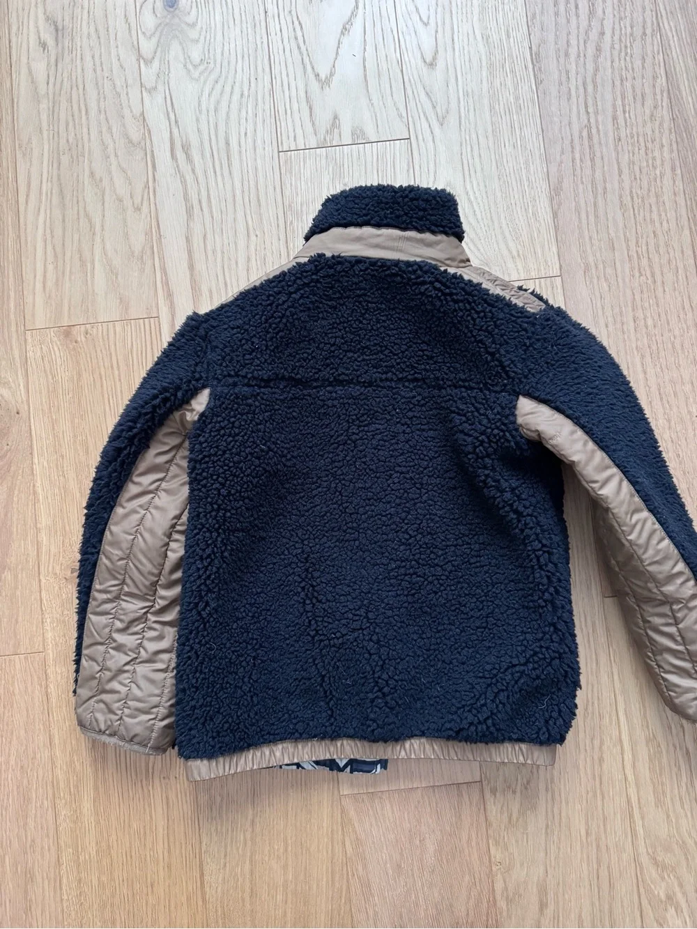 Columbia Kids' Black Sherpa Fleece Jacket - Reversible